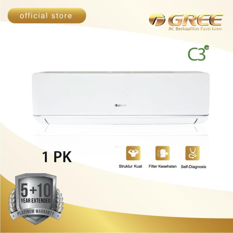 Jual Ac Gree 1 Pk Gwc 09c3e Deluxe Low Watt Putih Indoor Outdoor Unit Only Murah Mei 2021 