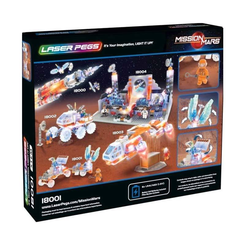 laser pegs mars explorer