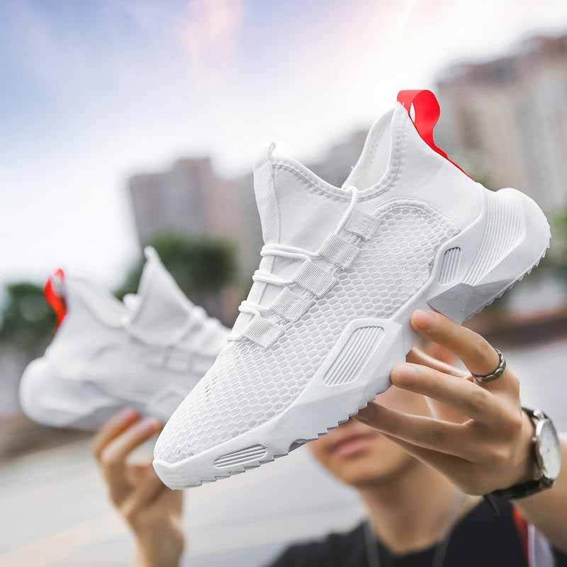 Jual Flyknit Boost Jkt16 Running Shoes Sepatu Olahraga Pria Import Sepatu Lari Jogging Sepatu Kets Sneakers Pria Putih Online Oktober 2020 Blibli Com