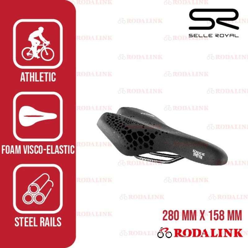 Selle Royal Sadel Sepeda Freeway Fit Athletic Unisex