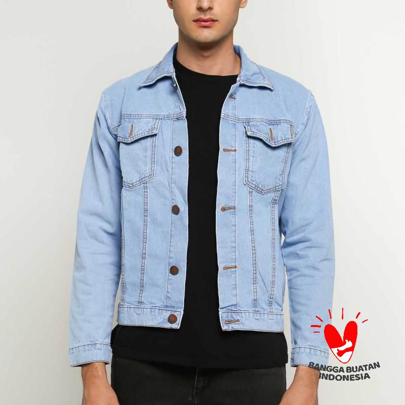 jaket jeans motor
