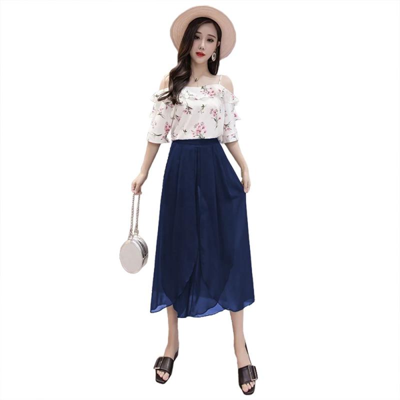 Jual Celana Casual Sifon Gaya Korea Wanita Dewasa Model Terbaru
