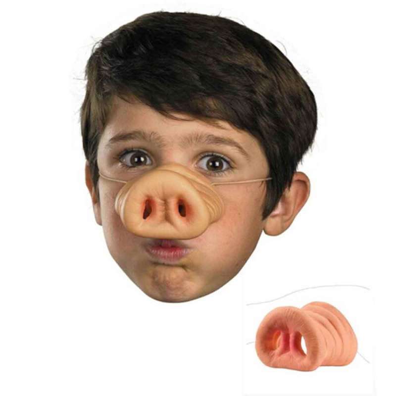 pig nose costume snout adult child kid halloween cosplay party funny mask