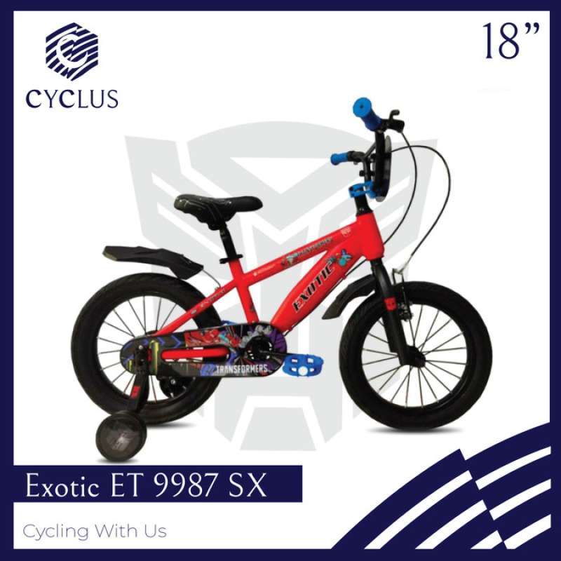 Transformer bike 18 inch top