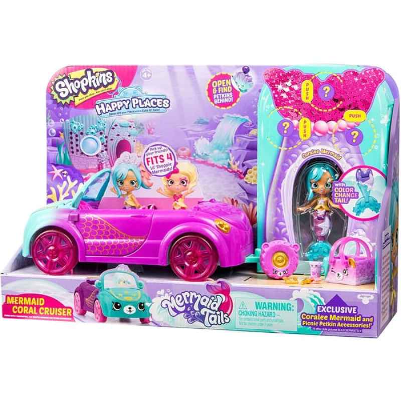 Jual Pre Order Shopkins Happy Places Mermaid Tails Mermaid Coral Cruiser Online Maret 2021 Blibli It's always a happy place when shopkins lil' shoppies are about! pre order shopkins happy places mermaid tails mermaid coral cruiser
