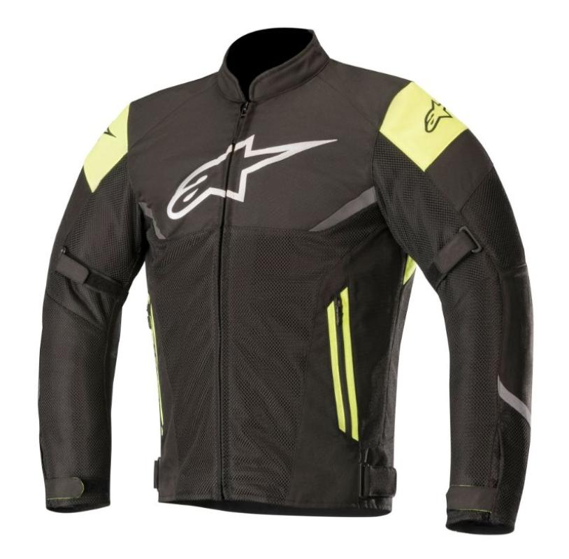 Promo Alpinestars Axel Air Jaket Motor Black Yellow Fluo M