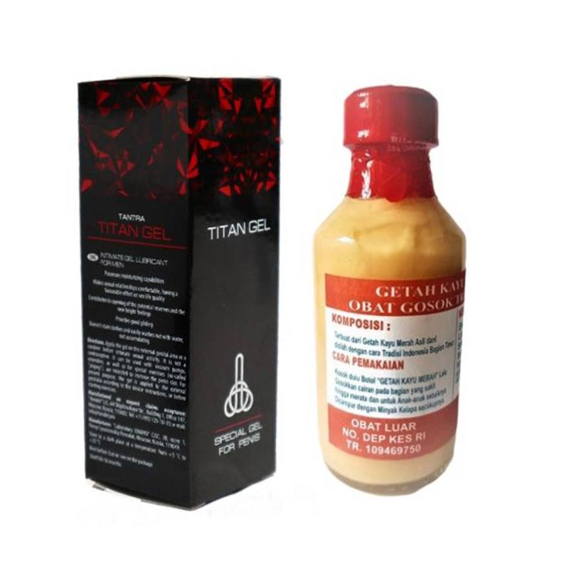 Jual Titan Gel Kesehatan Seksual Minyak Getah Kayu Merah Online