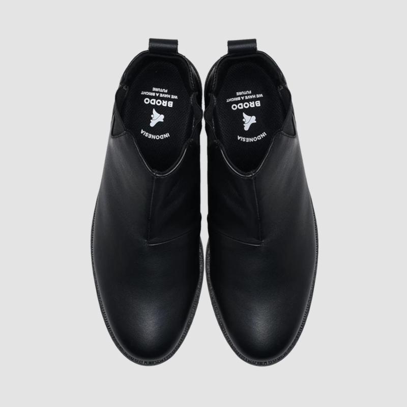 black leather boot laces