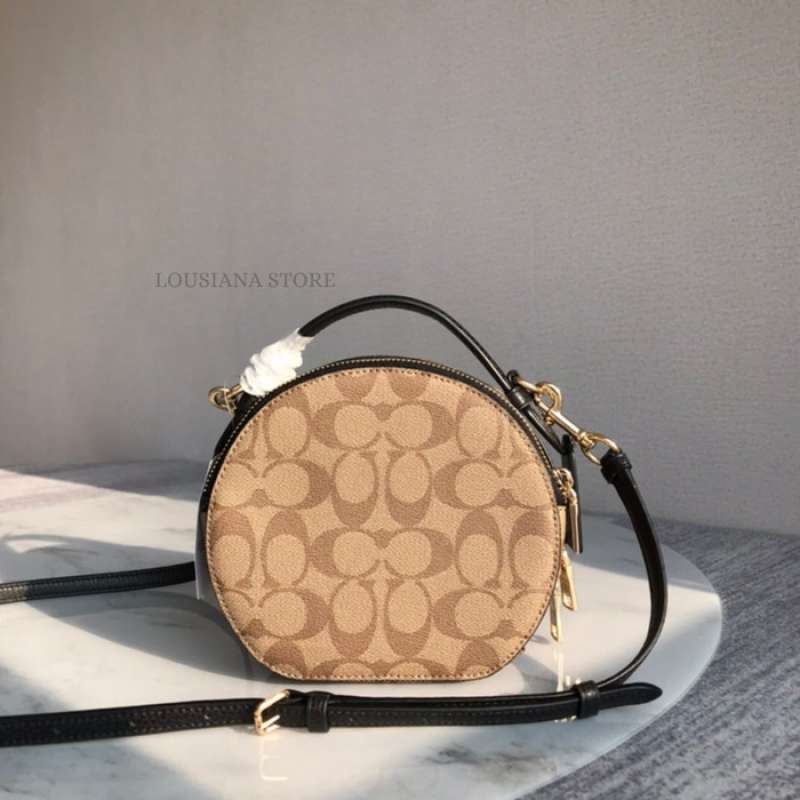 Coach x jean michel basquiat canteen crossbody in signature canvas Clearance