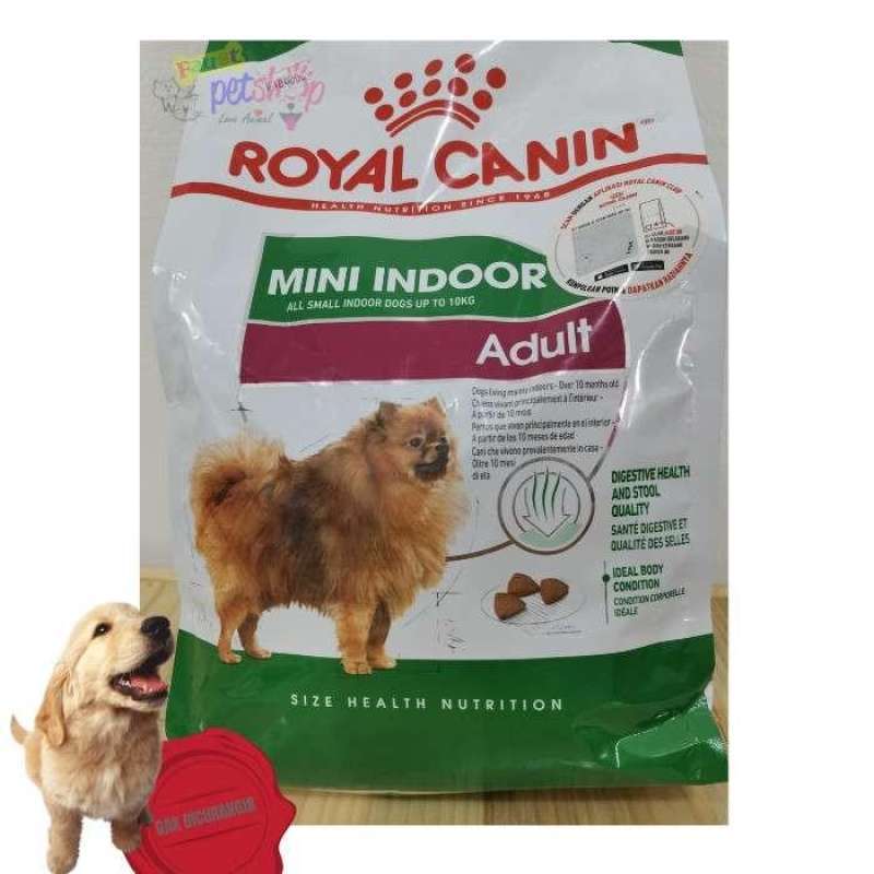 Promo Makanan Anjing Dry Dog Food Royal Canin Mini Indoor Adult