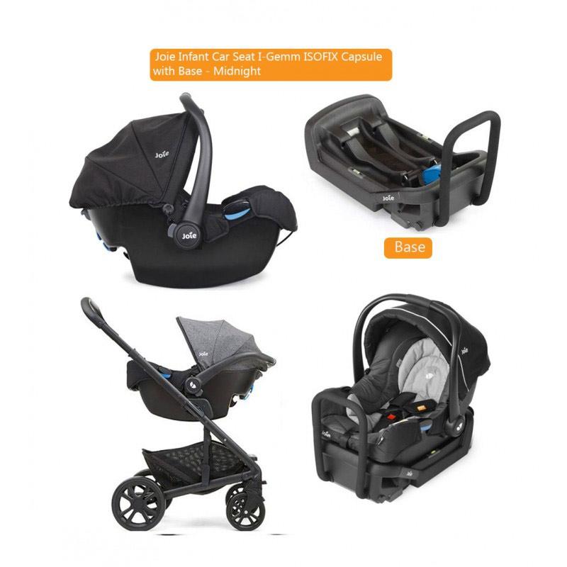 Jual Joie I Gemm Isofix Capsule Infant Car Seat With Base Midnight Online Oktober 2020 Blibli Com