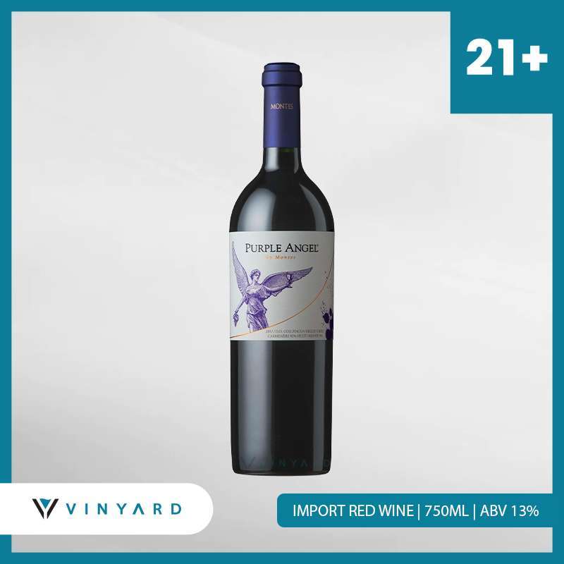 Promo Montes Purple Angel Red Wine 750 ml Diskon 22% di ...