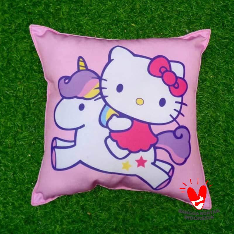 Jual Bantalcustom Com Lucu Hello Kitty Permanent Bantal 30 X 30 Cm Online Januari 21 Blibli