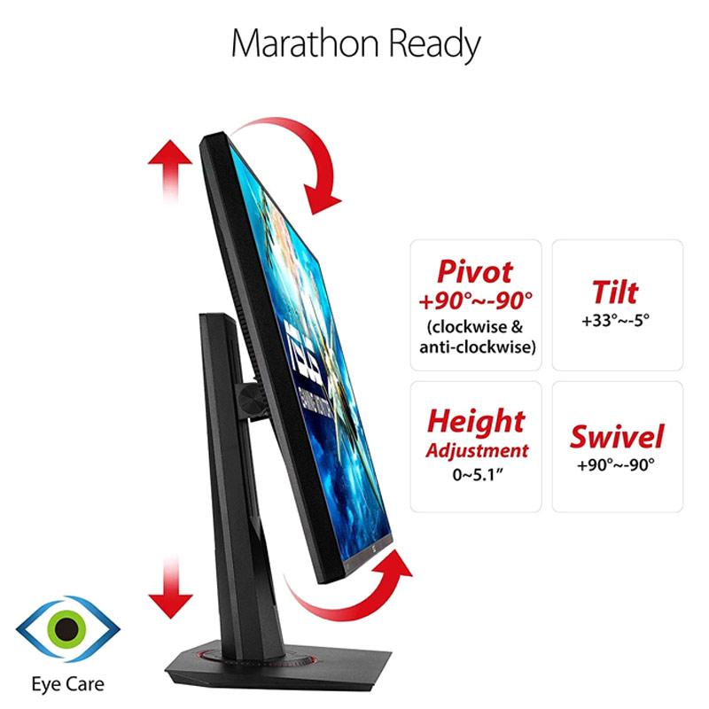 Jual Asus Vg279q Gaming Monitor 27 Inch Full Hd Ips 1ms Mprt 144hz Adaptive Sync Online Desember 2020 Blibli