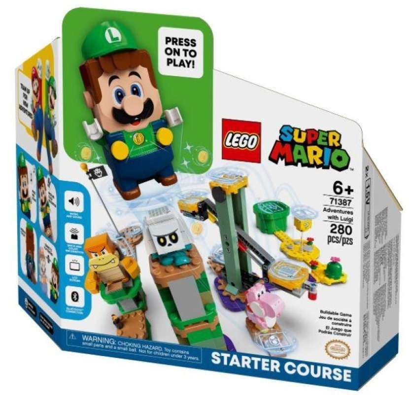 Lego Super Mario 71387 Adventures with Luigi mainan anak balok brick