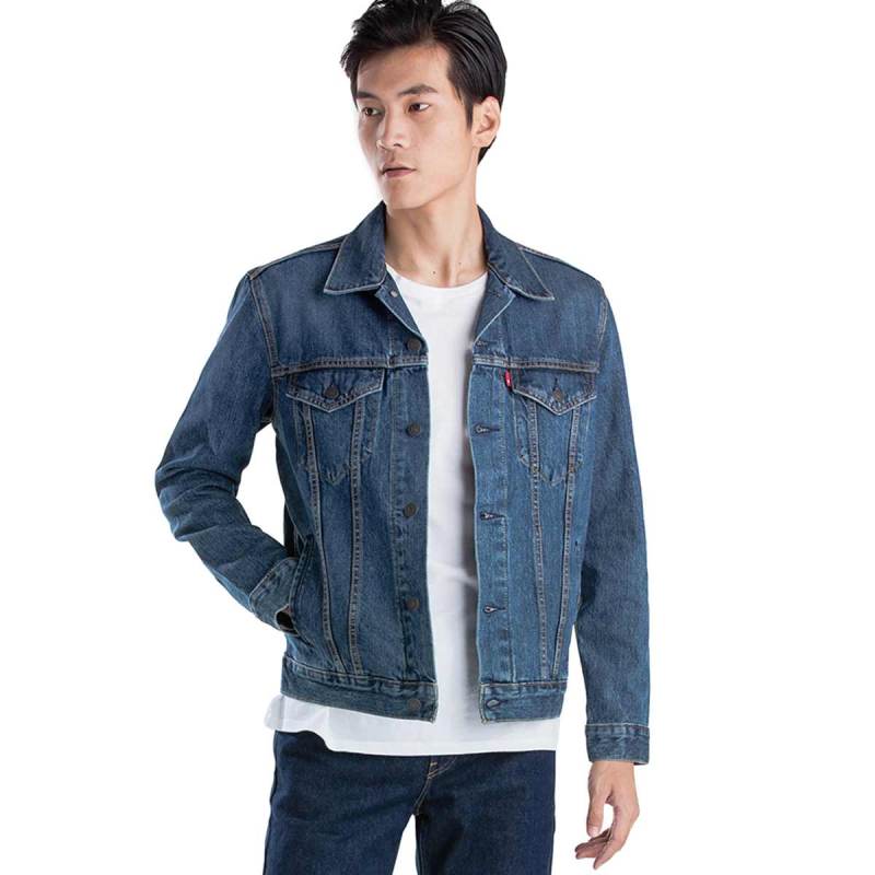 Jual Levi s 72334 0321 The Trucker Mugito Jaket Pria L BIRU di