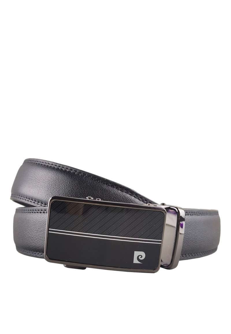 Pierre Cardin Ikat Pinggang Pria Kulit Leather Sabuk Gesper Branded Impor  Men Belt Casual A 0111716901BLA