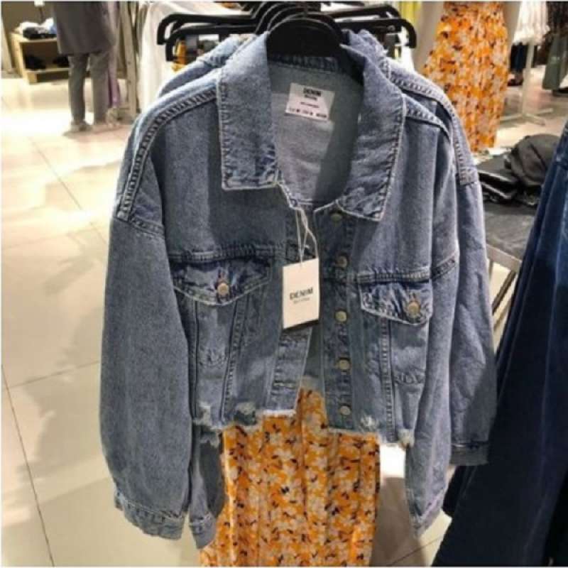 Jaket best sale denim korea