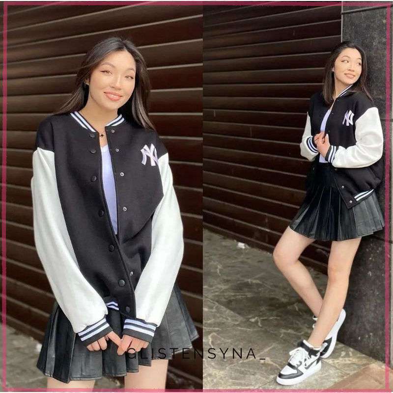 Baseball style sweater clearance