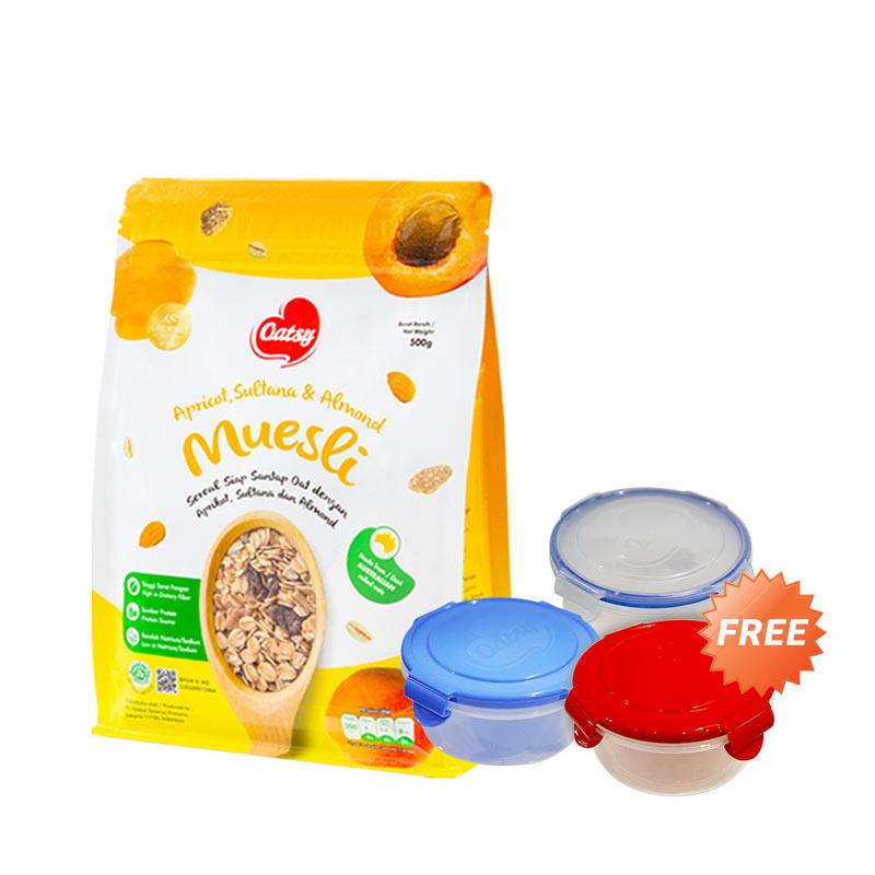 Jual Oatsy Muesli Apricot Sultana Dan Almond 500 G Buy 1 Get 1