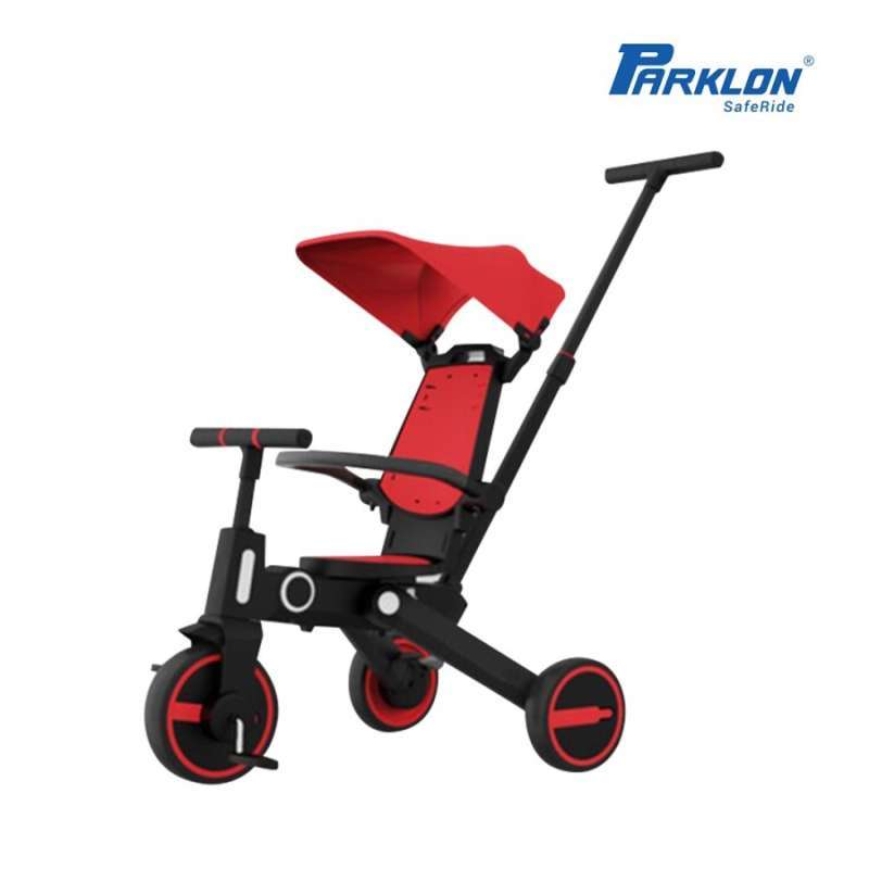 Stroller In One Trike Parklon Saferide 7in1 Smart Folding Tricycle