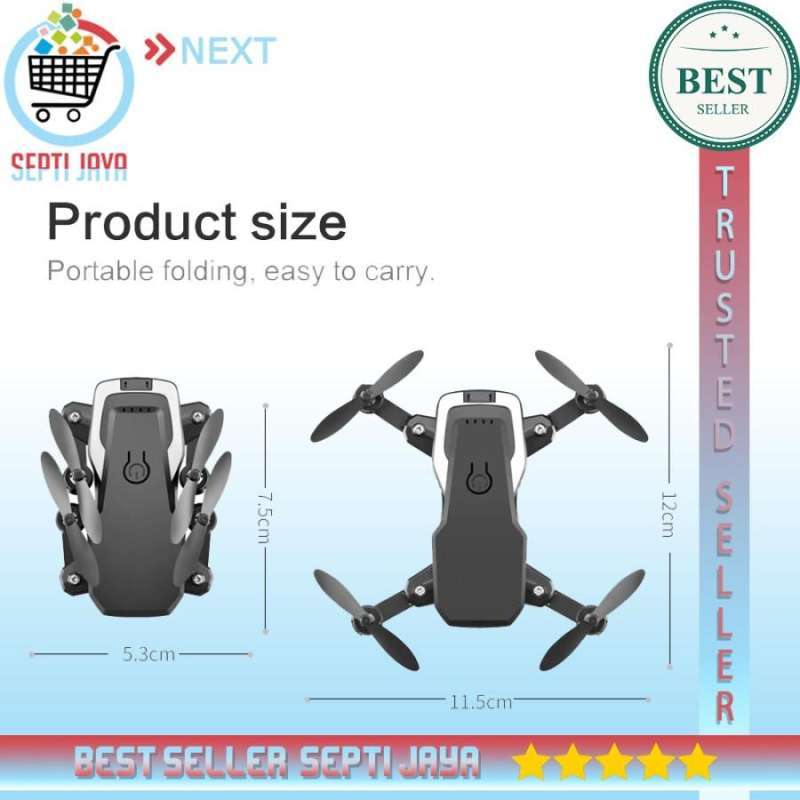 Promo Drone Rc Mini Lf606 Dengan Kamera Hd 4k 5mp Drone Quadcopter