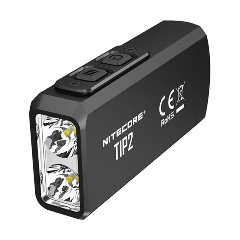 Jual Nitecore Tip 2 Rechargeable Led Keylight 720 Lumens Uses Built In 500mah Senter Outdoor Senter Hiking Alatselam Com Online September 2020 Blibli Com