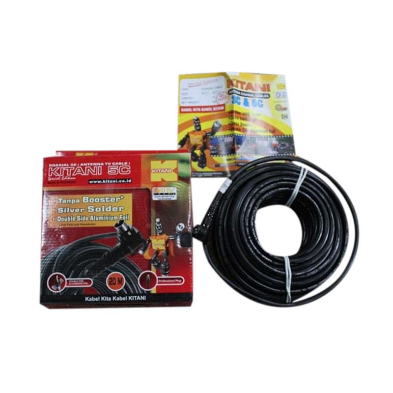 Jual Kitani 5C Kabel Aantena TV [20 M] Online November 2020 | Blibli.com