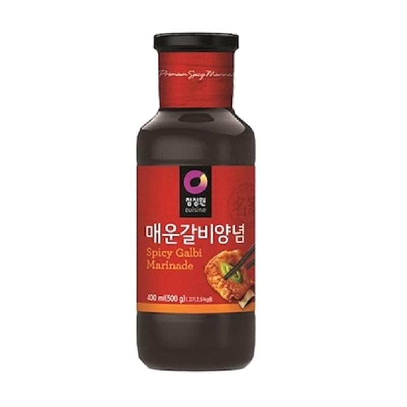 Chung Jung One Spicy Galbi Sauce Marinade Bumbu Pedas [500 g] - Main Image