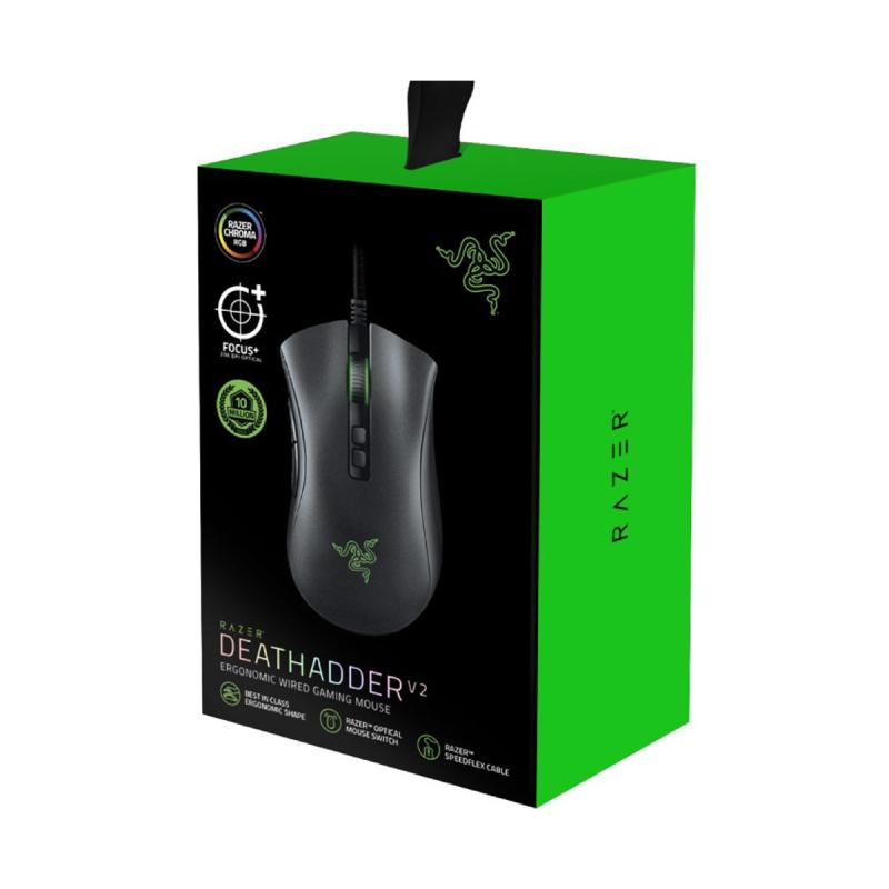 Jual Razer Deathadder V2 Ergonomic Wired Gaming Mouse Online November 2020 Blibli