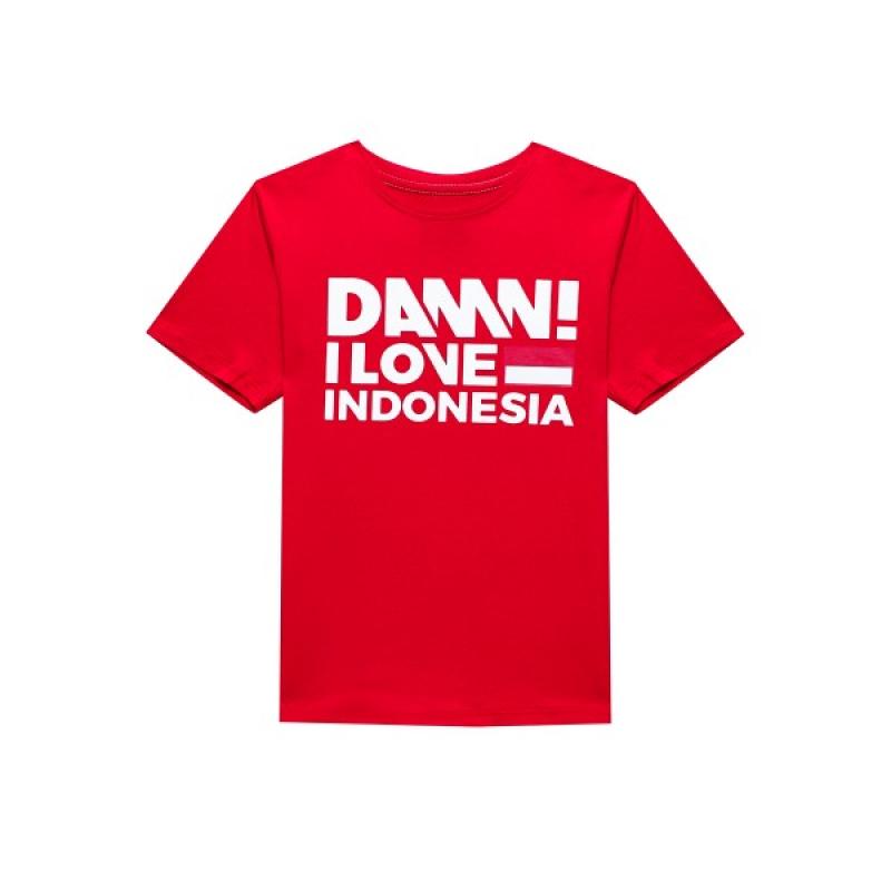 T shirt damn i love indonesia clearance