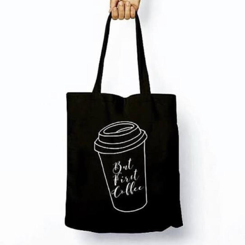 Jual FS No.Label Coffee Tas Tote Bag Wanita di Seller NO.LABEL