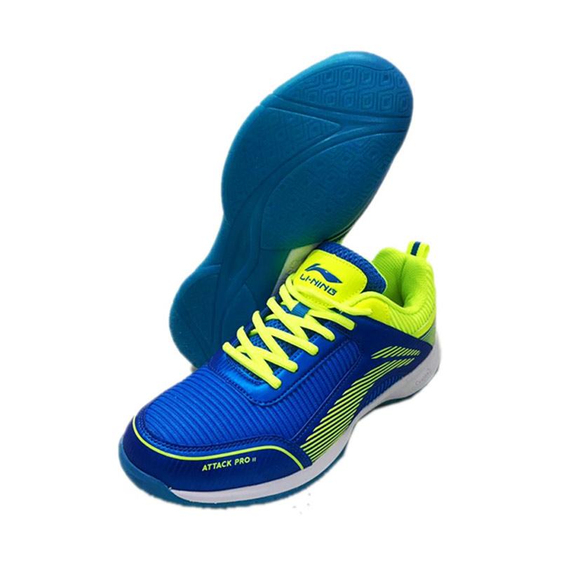 Jual Li Ning Attack Pro 2 Sepatu Badminton Original Online Oktober 2020 Blibli Com