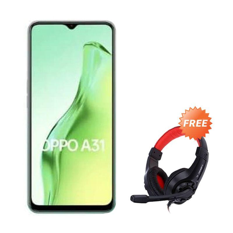 Jual Oppo A31 Smartphone 128 Gb 4 Gb Free Headphone Online Mei