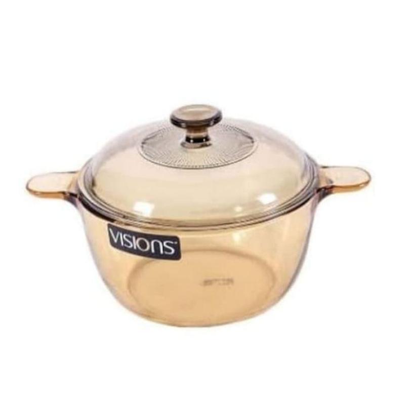 Jual Visions Vs Covered Cookpot Panci Tutup Kaca 2 5 L Online September 2020 Blibli Com
