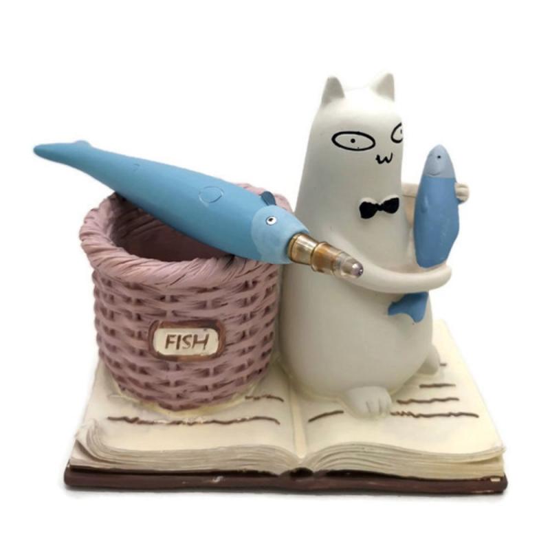 Jual Scoop Kucing Ikan 593817 Dekorasi Tempat Pensil Online September 2020 Blibli Com