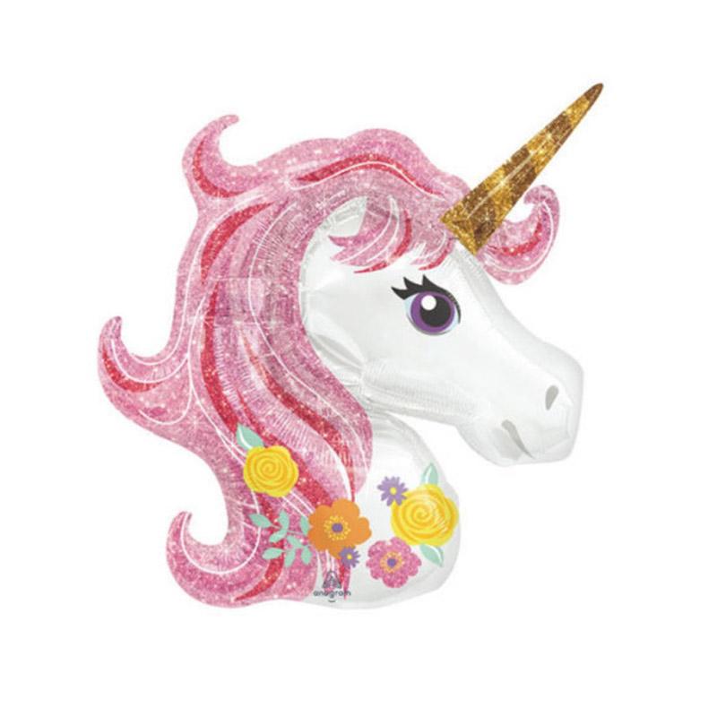 Jual Iit Unicorn Helium Foil Balloons For Kids Large Size 110 X