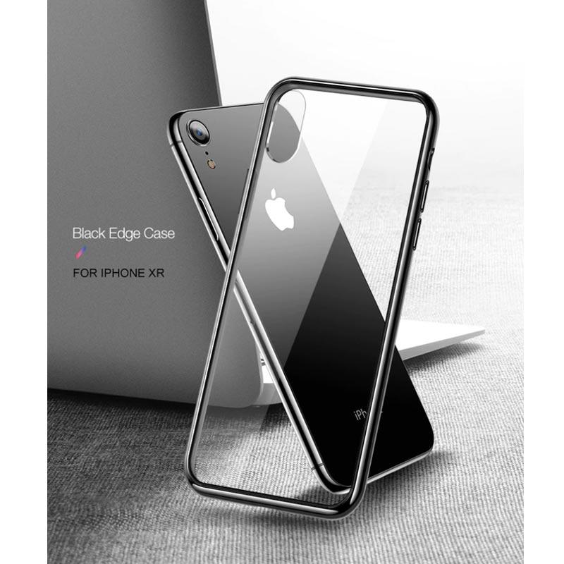 Jual Cafele Iphone Xr Soft Transparent Hd Glass Premium Slim