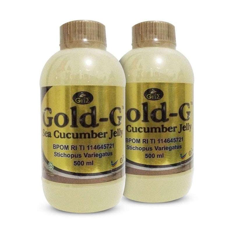Jual Gold G Bio Sea Cucumber Jelly Gamat Emas Original Izin Bpom Ri 500 Ml Online Desember 2020 Blibli