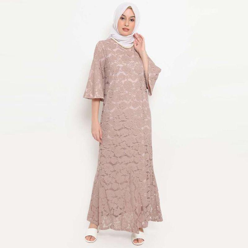 Lace dress hijab sales
