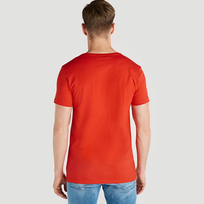 Jual Lc Waikiki Crew Neck Printed Short Sleeve Cotton T Shirt Red 9sk411z8 Online Oktober 2020 Blibli Com