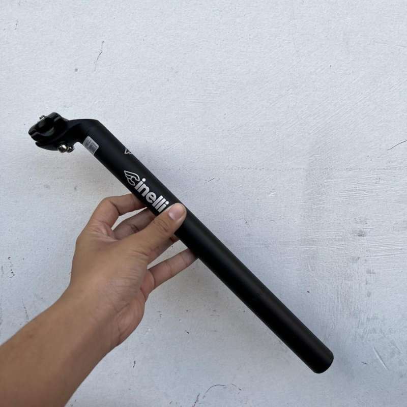 Jual SEATPOST 27.2 CINELLI SEAT POST FIXIE HITAM BLACK ALLOY HL