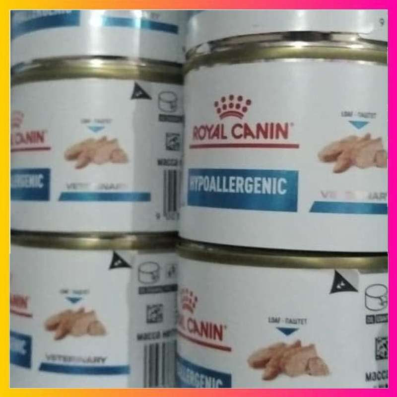 Jual OEM Royal Canin Hypoallergenic 200g makanan basah kaleng