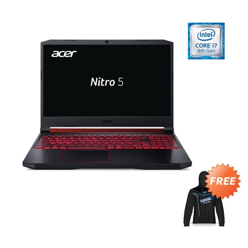 Jual Acer Predator Nitro5 An515 54 72t8 Gaming Laptop I7 9750h 256gb Nvme 8 Gb Gtx 1660ti 6gb Win 10 144hz Fhd 15 6 Free Intel Jacket Online Desember 2020 Blibli