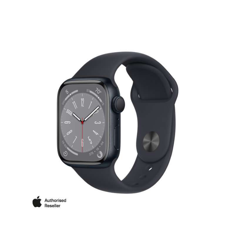 Jual Apple Watch Series 8 Gps 41mm Midnight Aluminium Case With