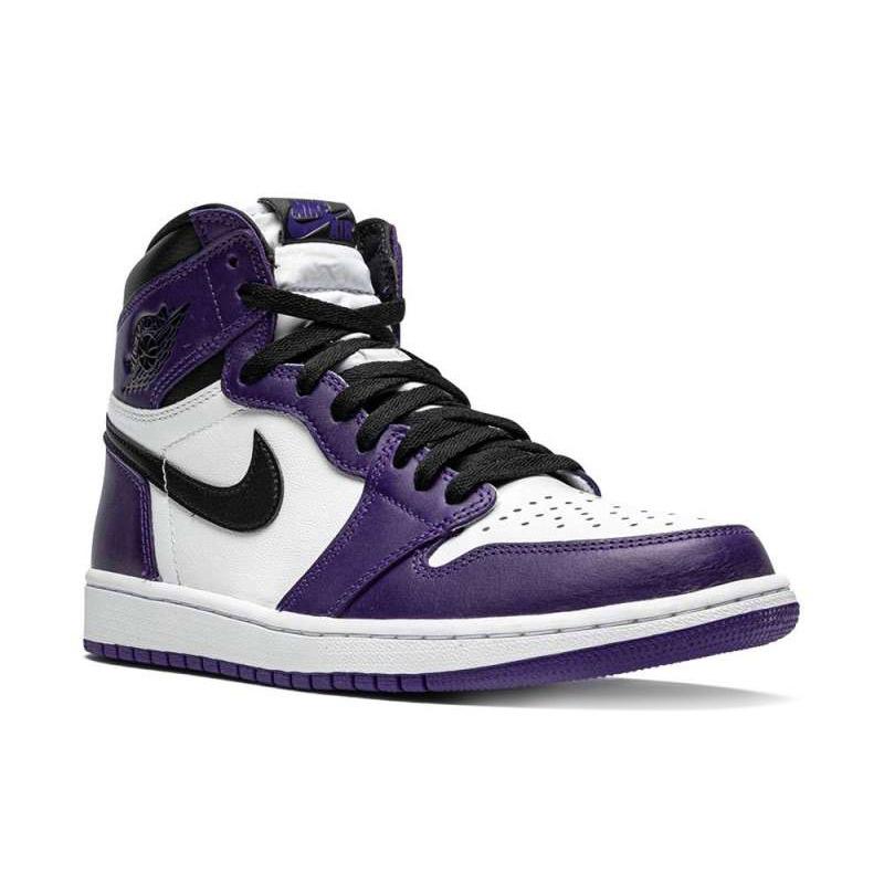 air jordan 1 purple court low