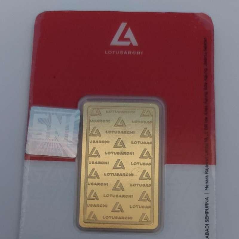 Jual Logam Mulia Lotus Archi 25 Gram Online Desember 2020 Blibli