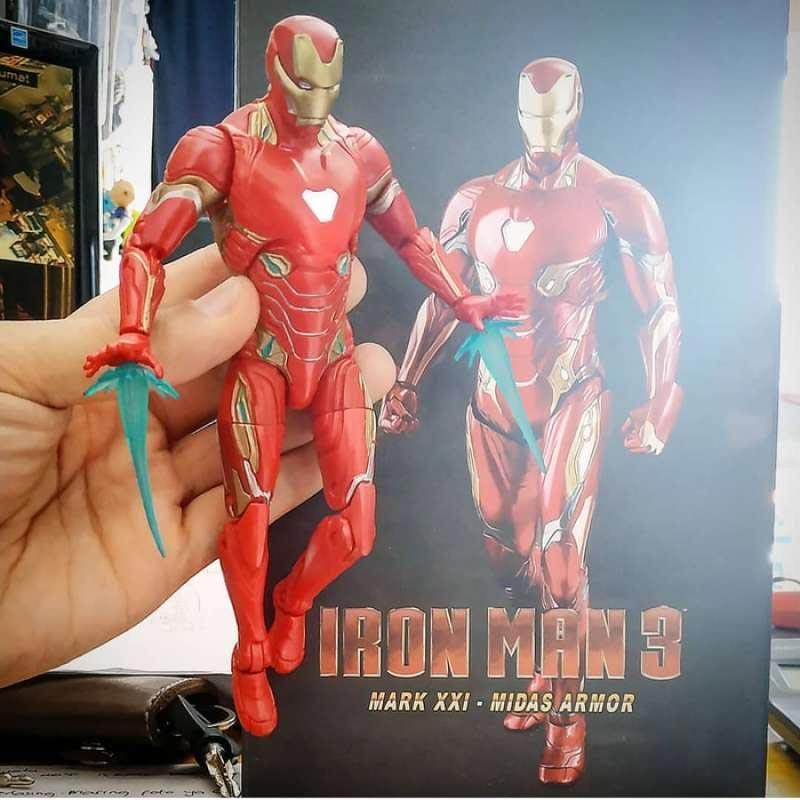 Marvel legends iron top man mark 50