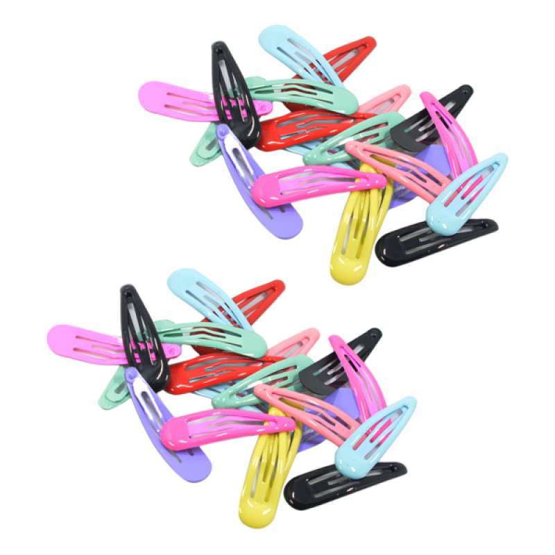 Jual OEM Fine Snap Hair Clips Cute No Slip Metal Barrettes Hair Clip Hair  Pins [40 pcs] di Seller Homyl - China | Blibli