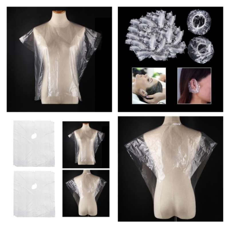 Jual OEM Disposable Hair Cutting Cape Gowns Unisex Hair Cut Capes + Ear Covers di Seller Homyl - China | Blibli Jual OEM Disposable Hair Cutting Cape Gowns Unisex Hair Cut Capes + Ear Covers di Seller Homyl - China | Blibli
